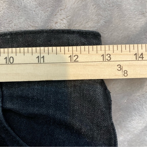 Levi's 510 Skinny Black Zip Up Jeans Adjustable Waist Size 12 Regular 26 x 26 - Picture 9 of 11